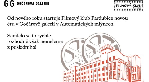 Filmový klub Pardubice v Gočárově galerii