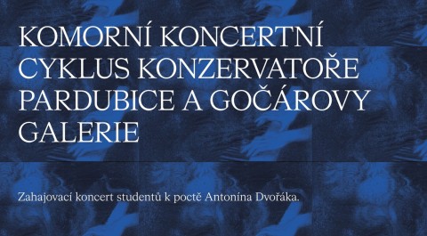 Zahajovací koncert Konzervatoře Pardubice a Gočárovy galerie