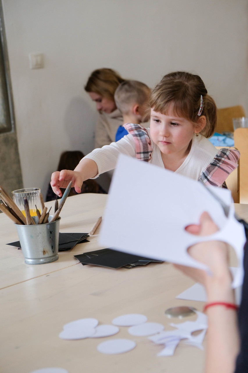V oblacích - výtvarný workshop pro děti