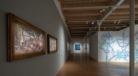 Komentovaná prohlídka výstav Lekce krajinou a Learning from the Landscape